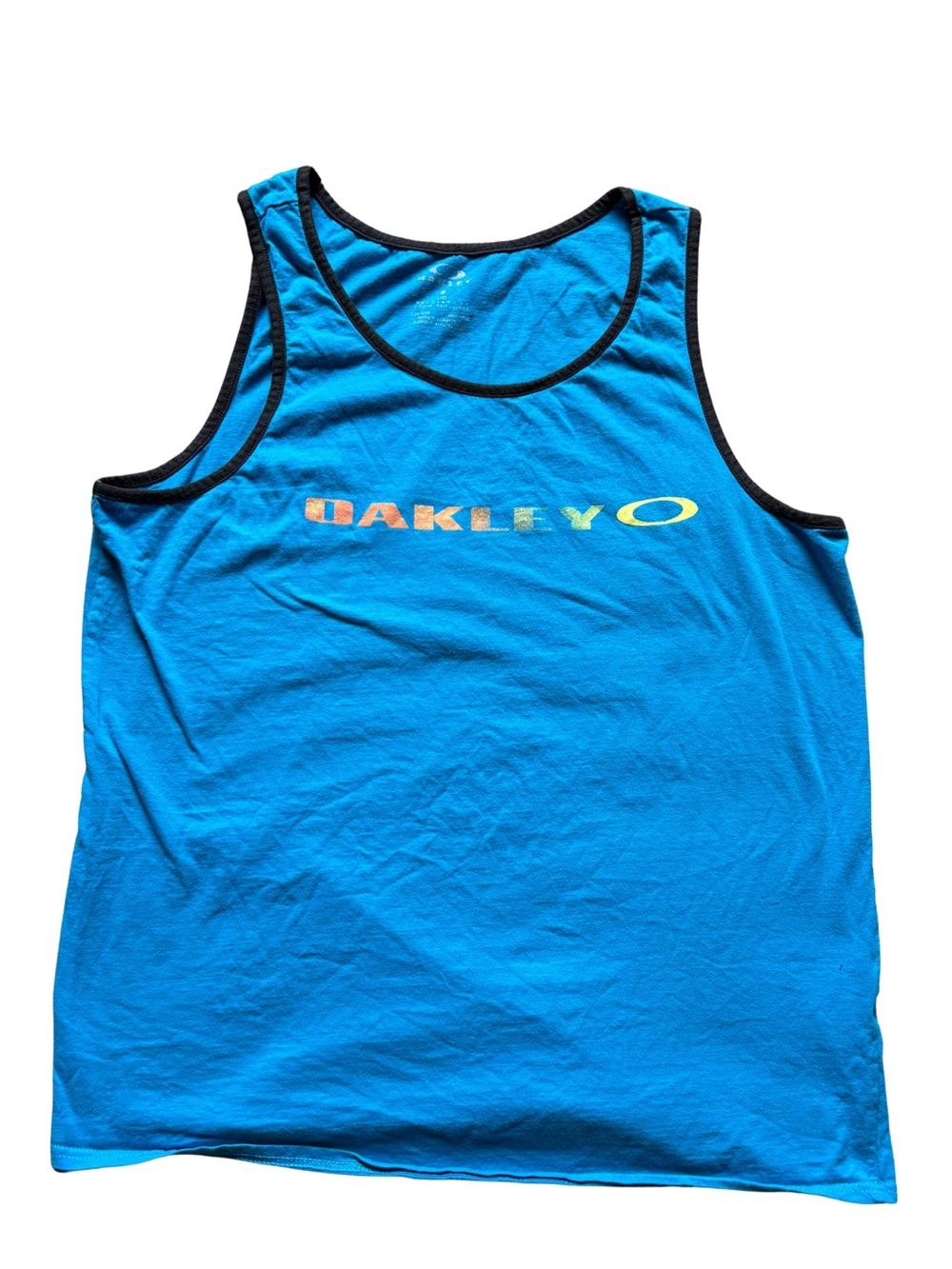 Oakley Men’s Blue Logo Tank